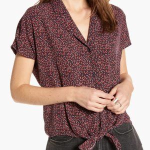 Treasure & Bond Tie Front Shirt